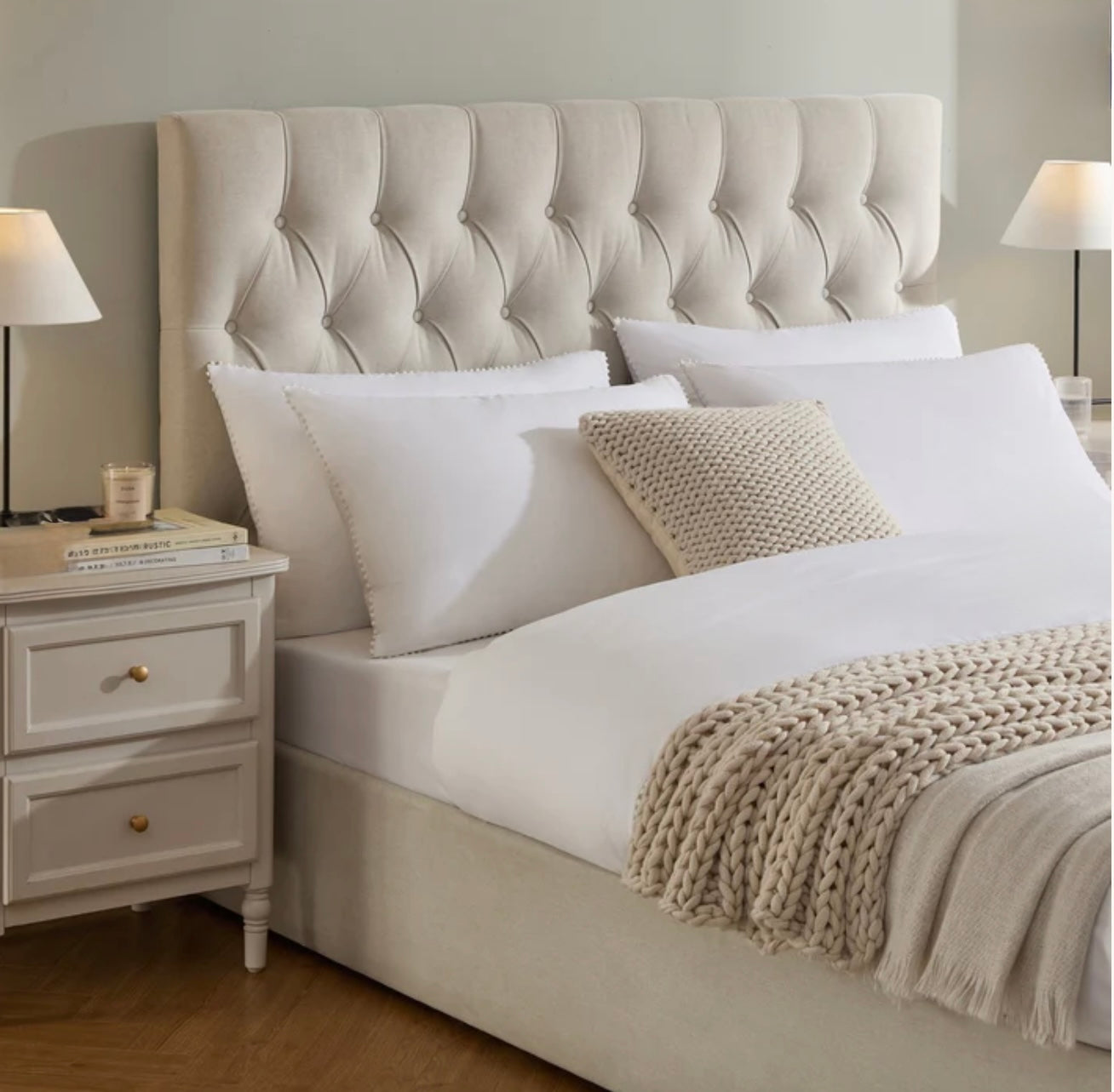 Hampton Upholstered Bed