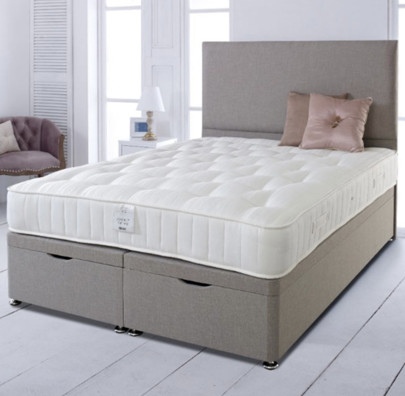 Bronze Ottoman Divan Bed