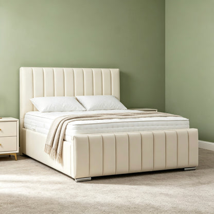 Abello upholstered ottoman storage bed