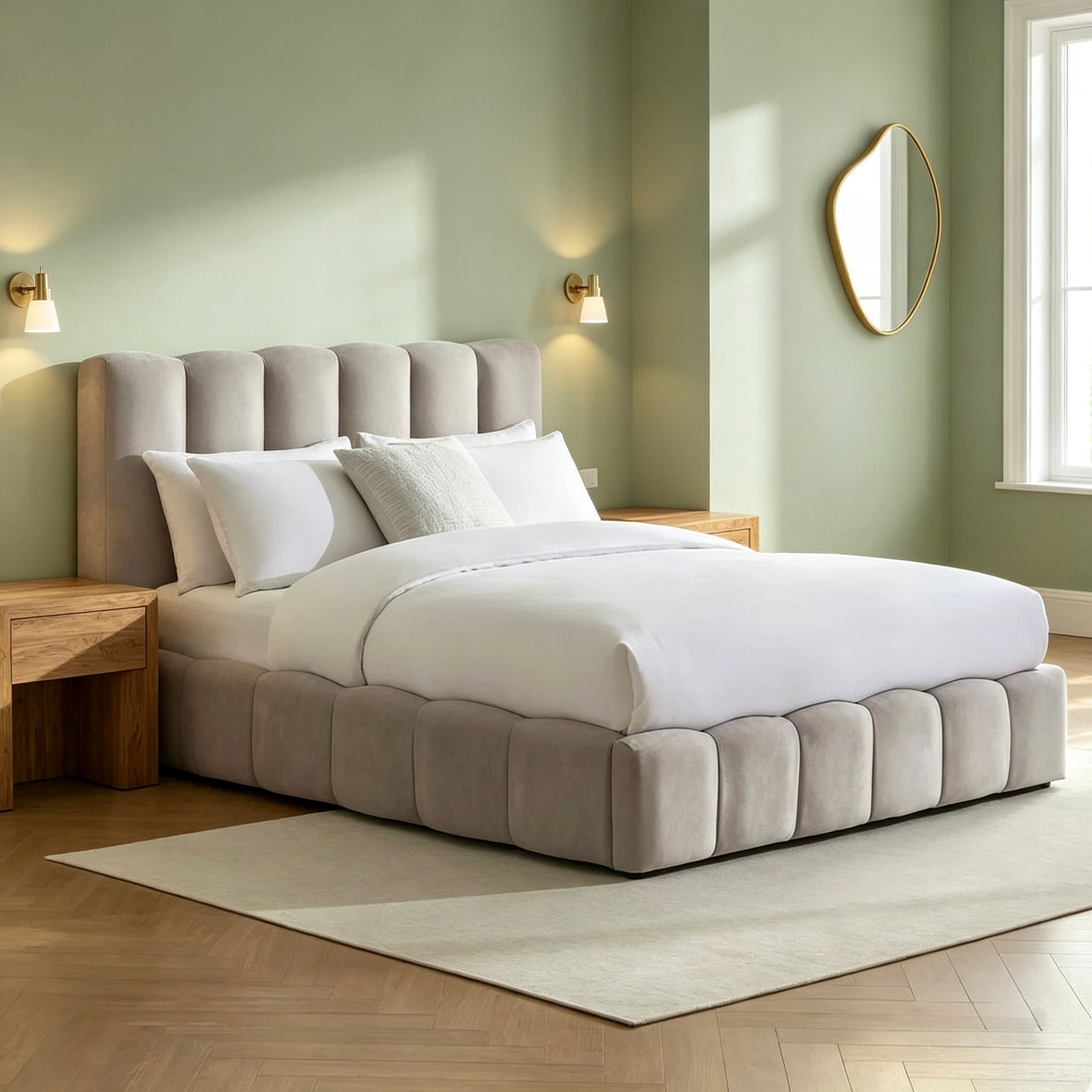 Cloud bed with Gaslift Storage