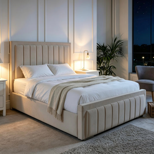 Charlie bed lined pattern