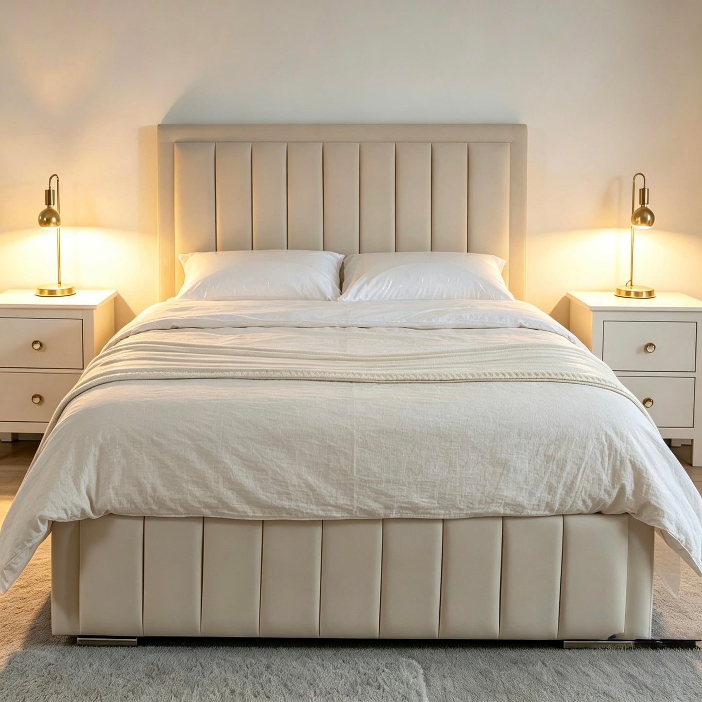 Charlie bed lined pattern