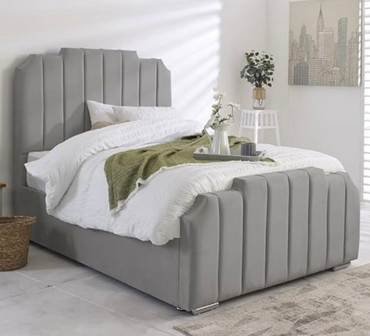 Vuitton upholstered bed with Gaslift