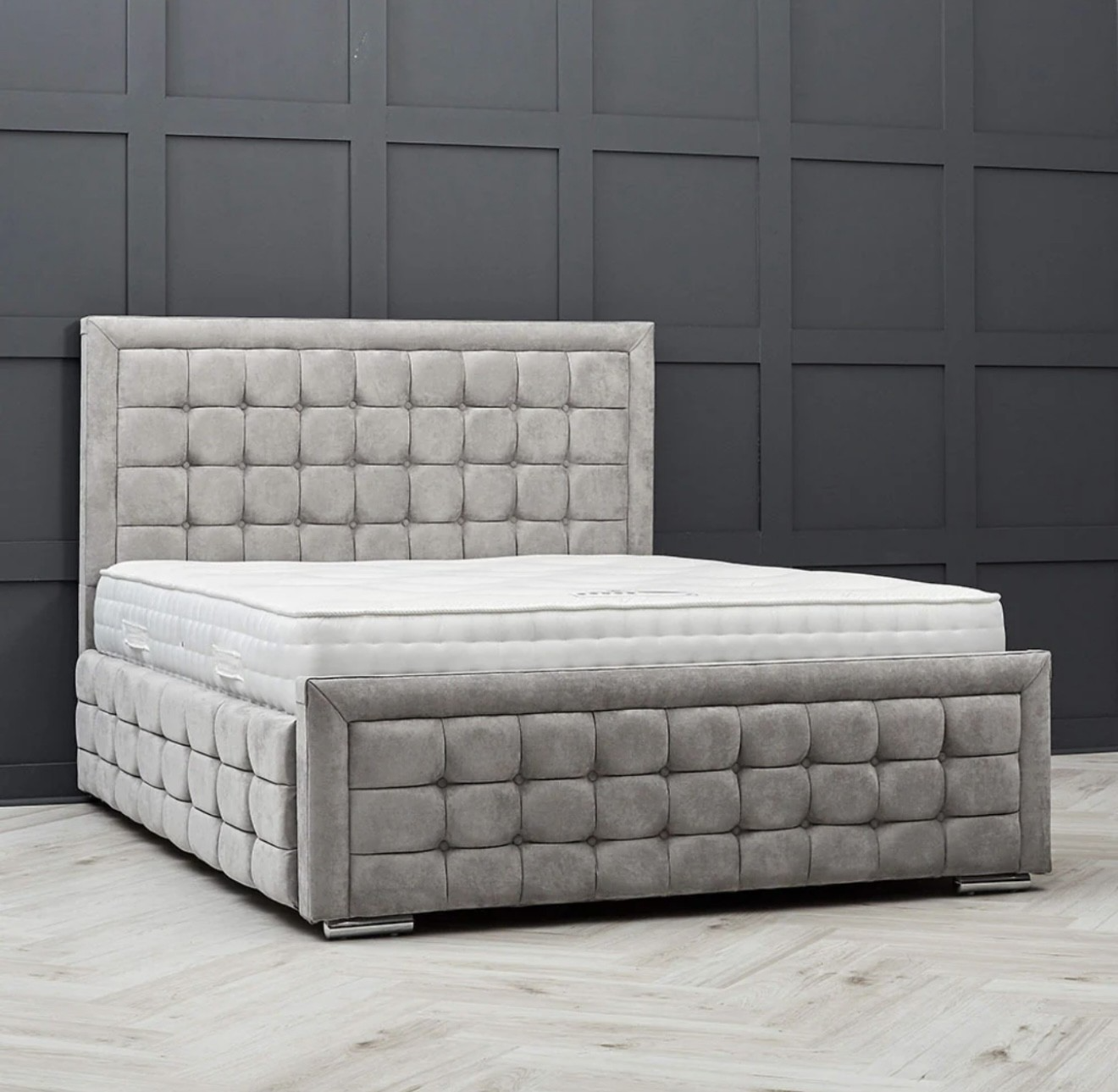 Roxy upholstered ottoman storage bed
