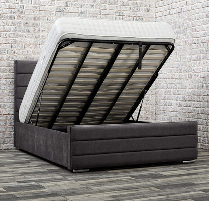 Chicago upholstered ottoman storage bed