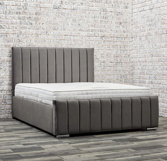 Abello upholstered ottoman storage bed
